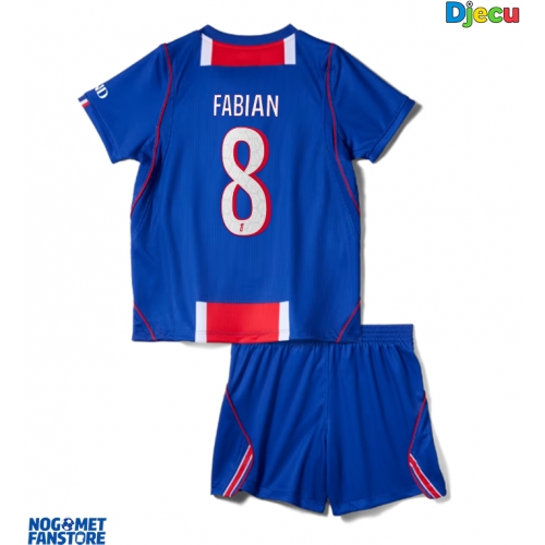 Paris Saint-Germain Fabian Ruiz #8 Domaci Dres za djecu 2026-27 Kratak Rukav (+ Kratke hlače)